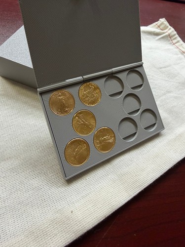 Printed ounce gold - 1/10,