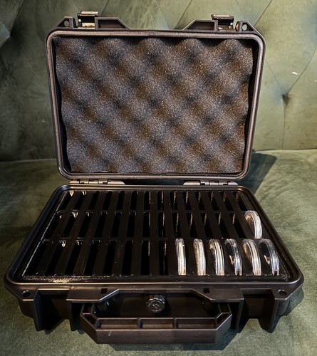 Hard carry bullion case - hard,