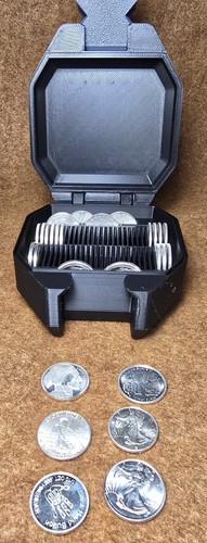 Bullion storage case for 10 - case,