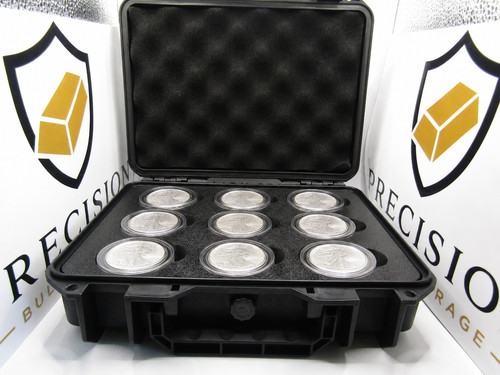 Hard case bullion silver gold