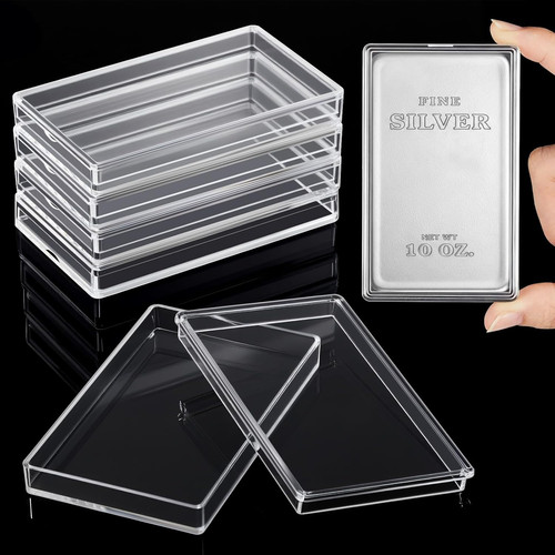 Pcs silver bar holders - 5,