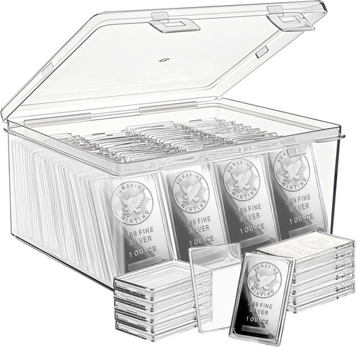 Pack silver bar holder - 50,