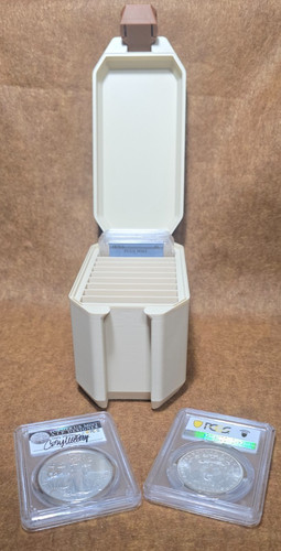 Bullion storage case for pcgs - storage,