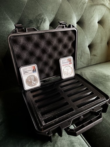 Hard carry bullion case 12 - hard, –