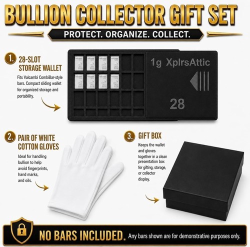 Bullion bar storage wallet - bar,
