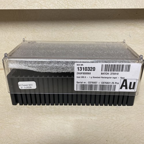 Pamp bullion bar - pamp, storage