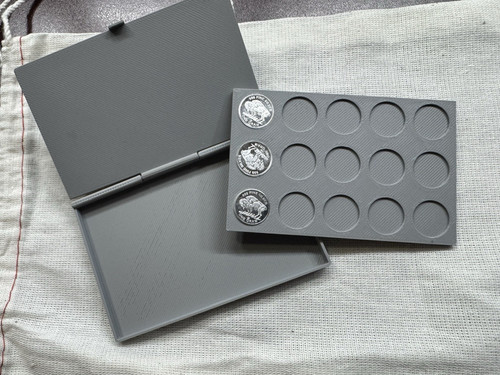 Printed silver bullion - 3d,