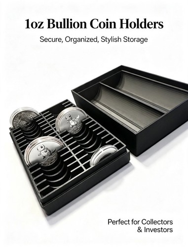 1oz silver coin holder box - 1oz,